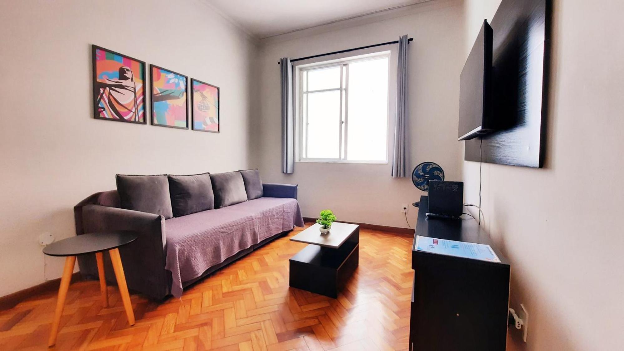 ריו דה ז'ניירו Excelente Apartamento A 1Min Da Praia De Copacabana מראה חיצוני תמונה